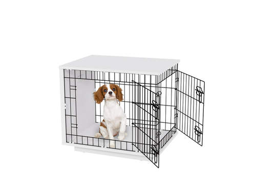 Fido Studio 24 cage blanche pour chien