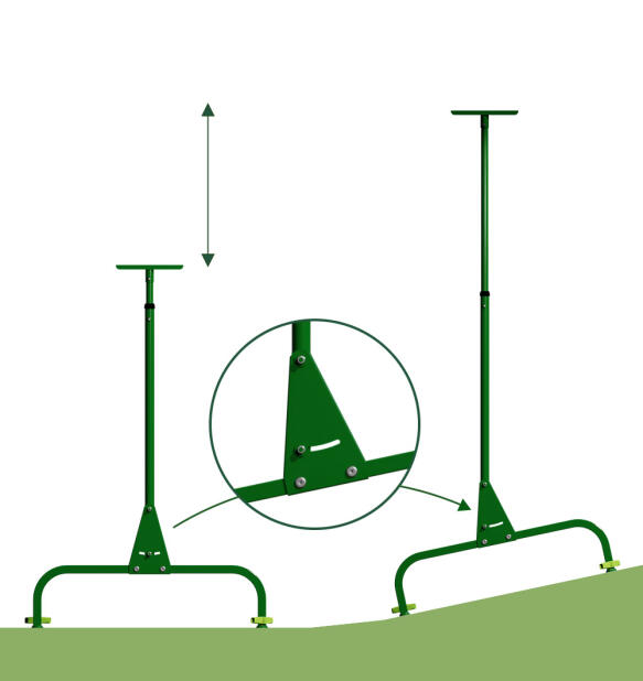 Omlet les supports de tunnel catio vous permettent de créer une passerelle stable sur un sol irrégulier