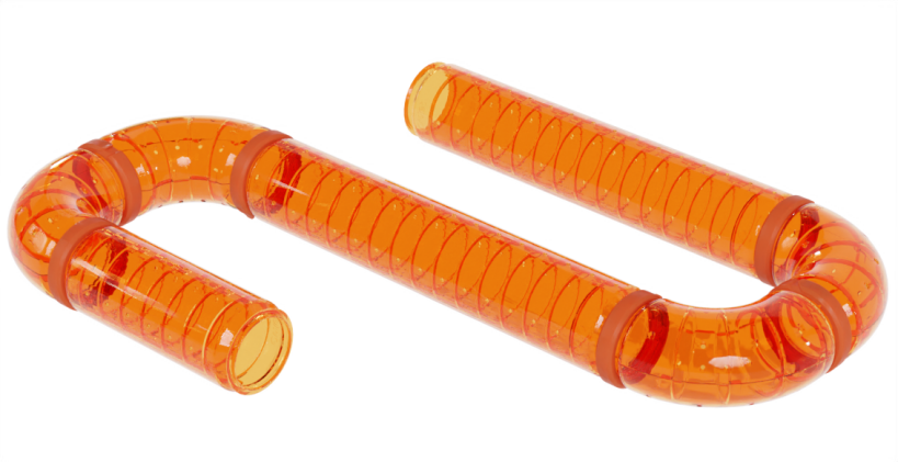 Tunnels pour hamster jouets conçus par Omlet