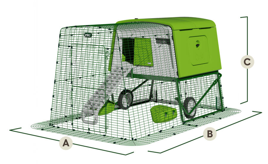 Eglu Cube dimensions