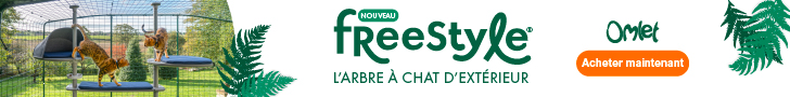 L’arbre à chat d’extérieur Freestyle